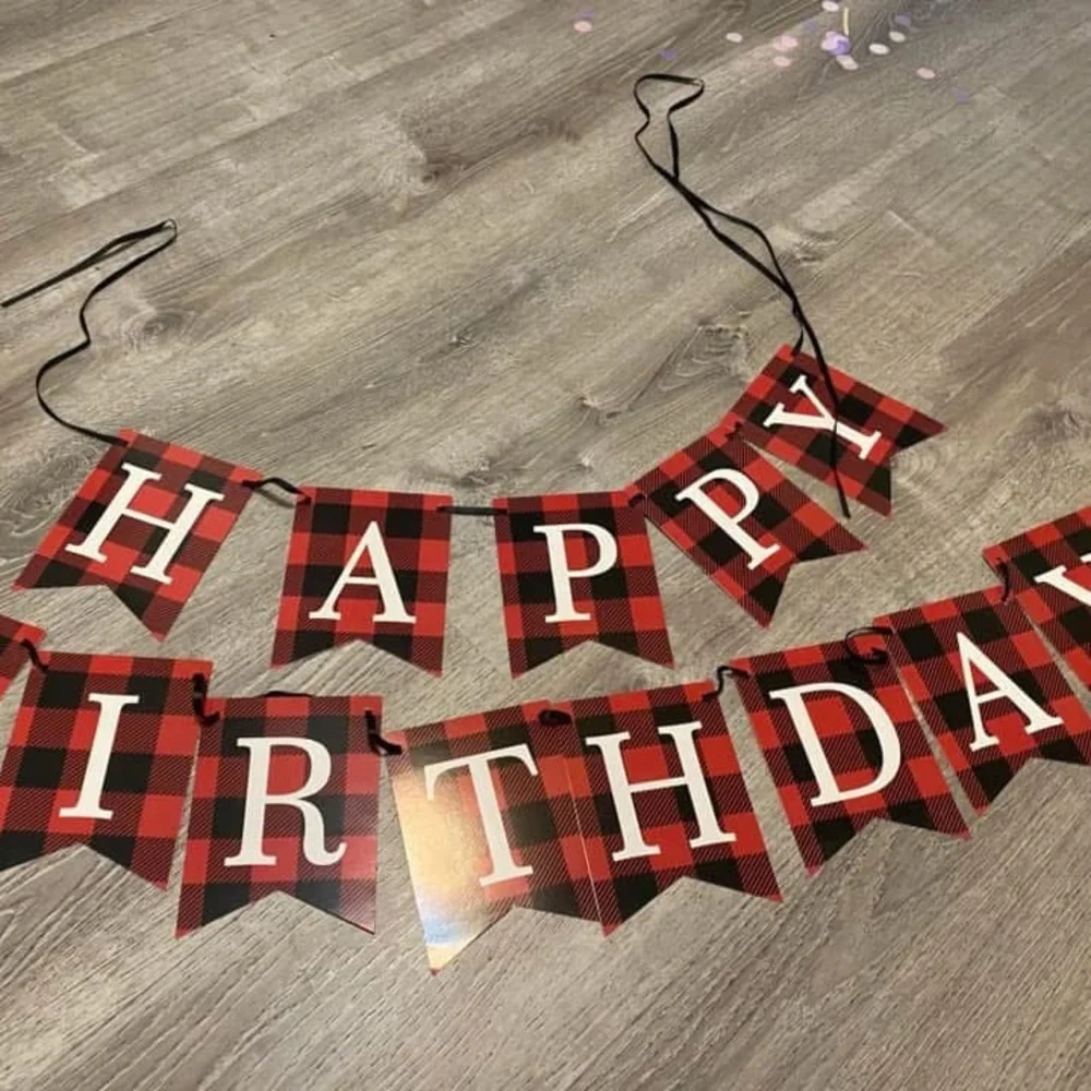 First Birthday Lumberjack/ Woodlands Party Decorations